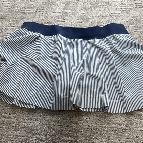 Nike Navy White Pinstripe Tennis skort XL - Picture 5 of 10